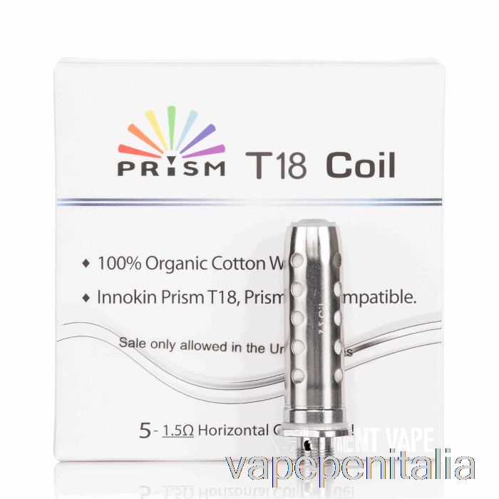 Vape Box Mod Innokin Prism T18 / T22 Bobine Di Ricambio Bobine Da 1,5ohm